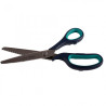 CISEAUX COUTURE CRANTE PAUL 23 CM. ACIER INOX. PLACAGE CHROM.